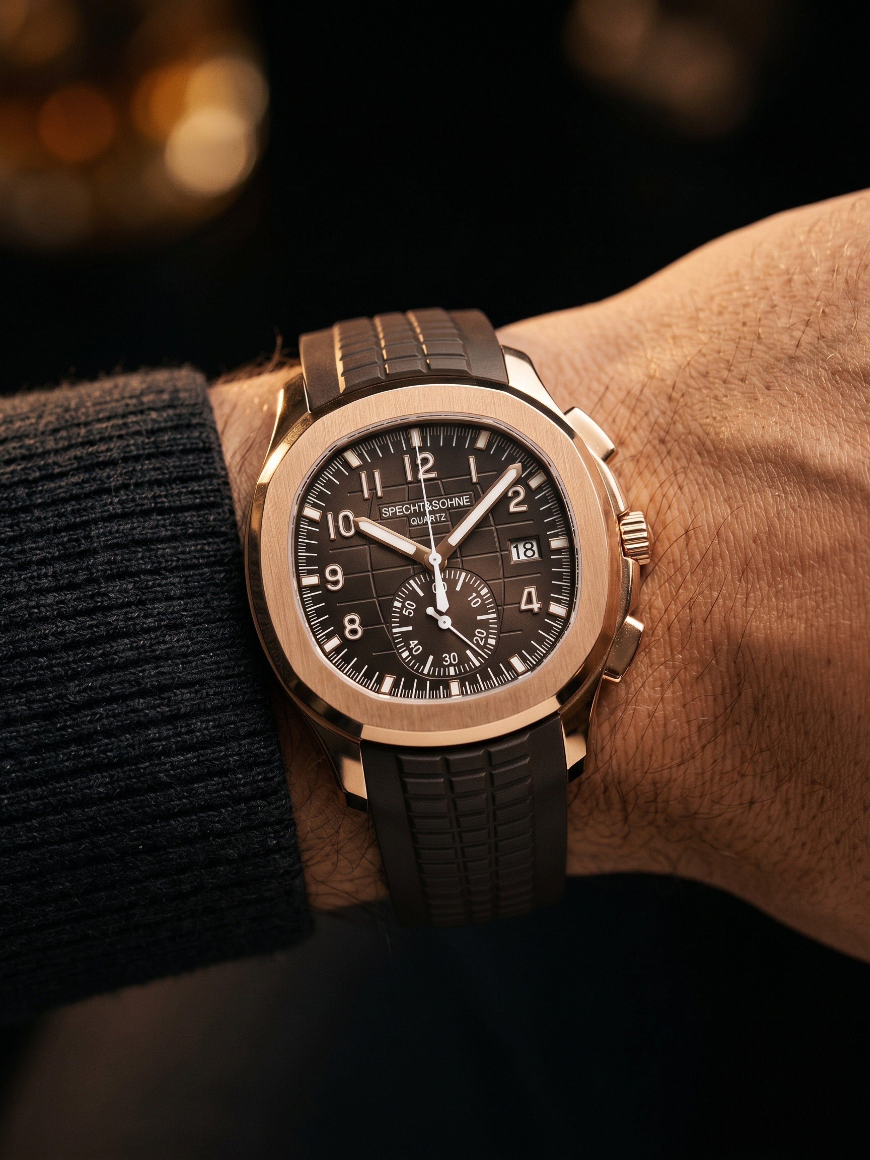GJR Aquanautic Chronograph - Rose Gold