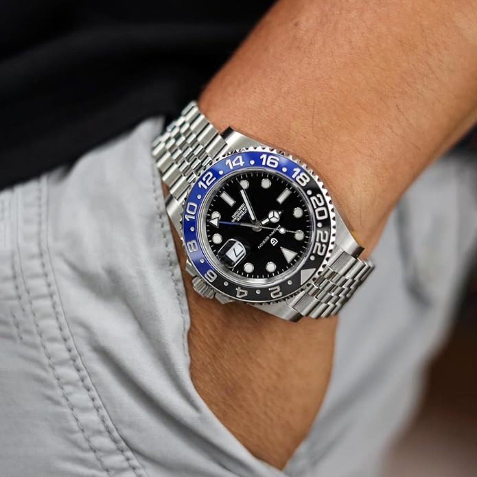 GJR GMT DESIGN Black & Blue