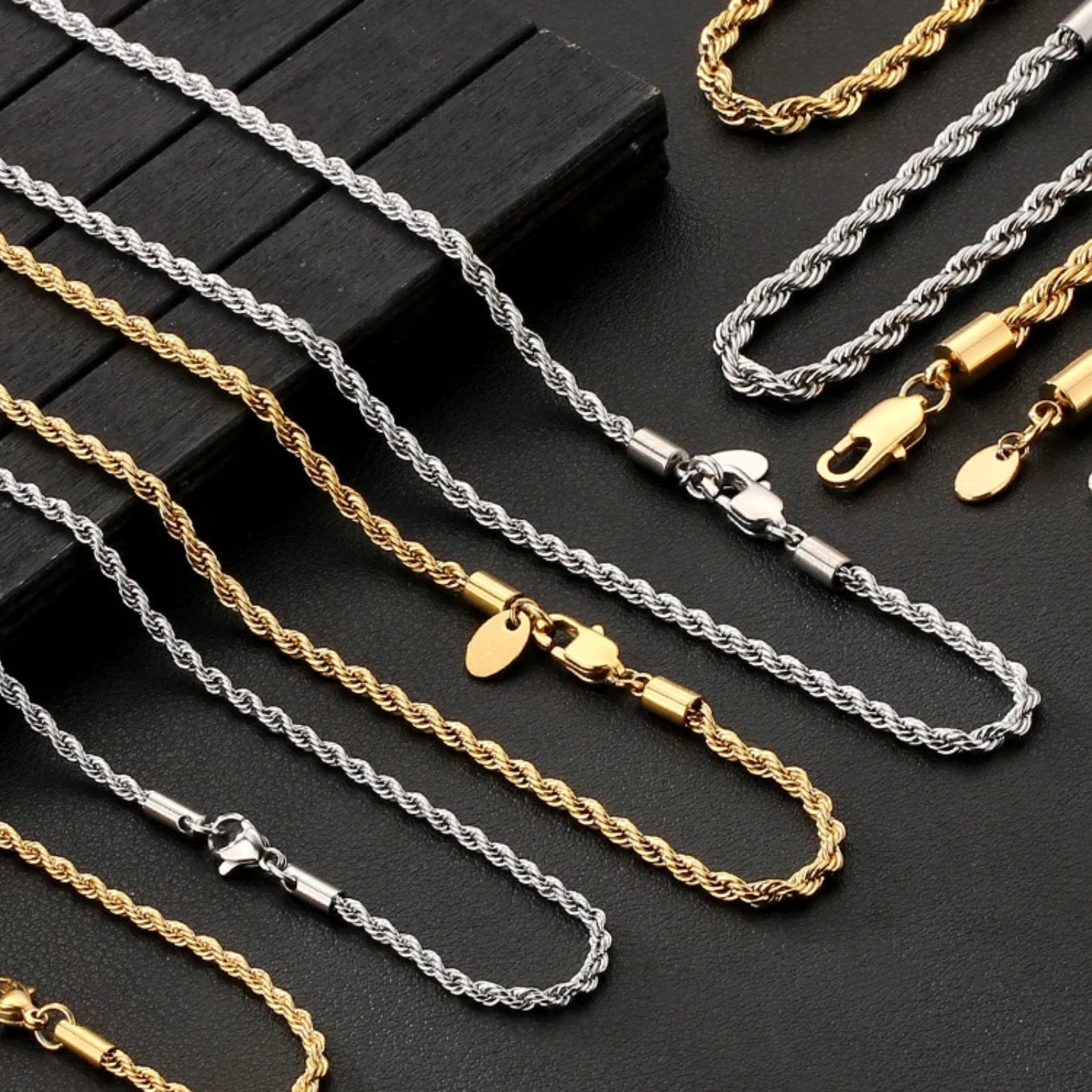 Rope Chain (Gold) 2.5mm