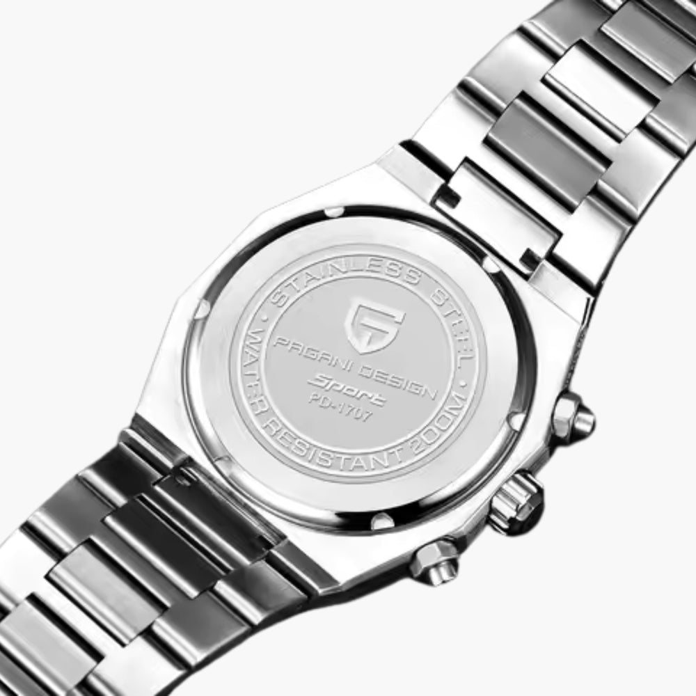 GJR Royal Chronograph White