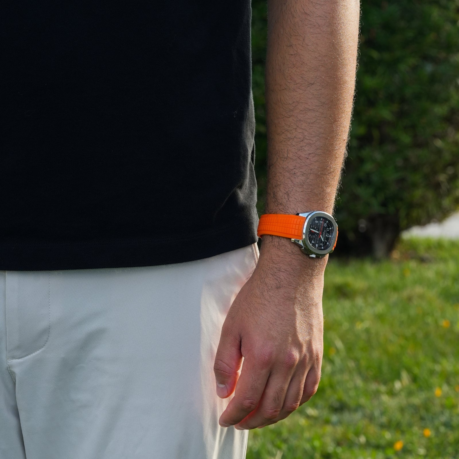 GJR Nautic Chronograph Orange