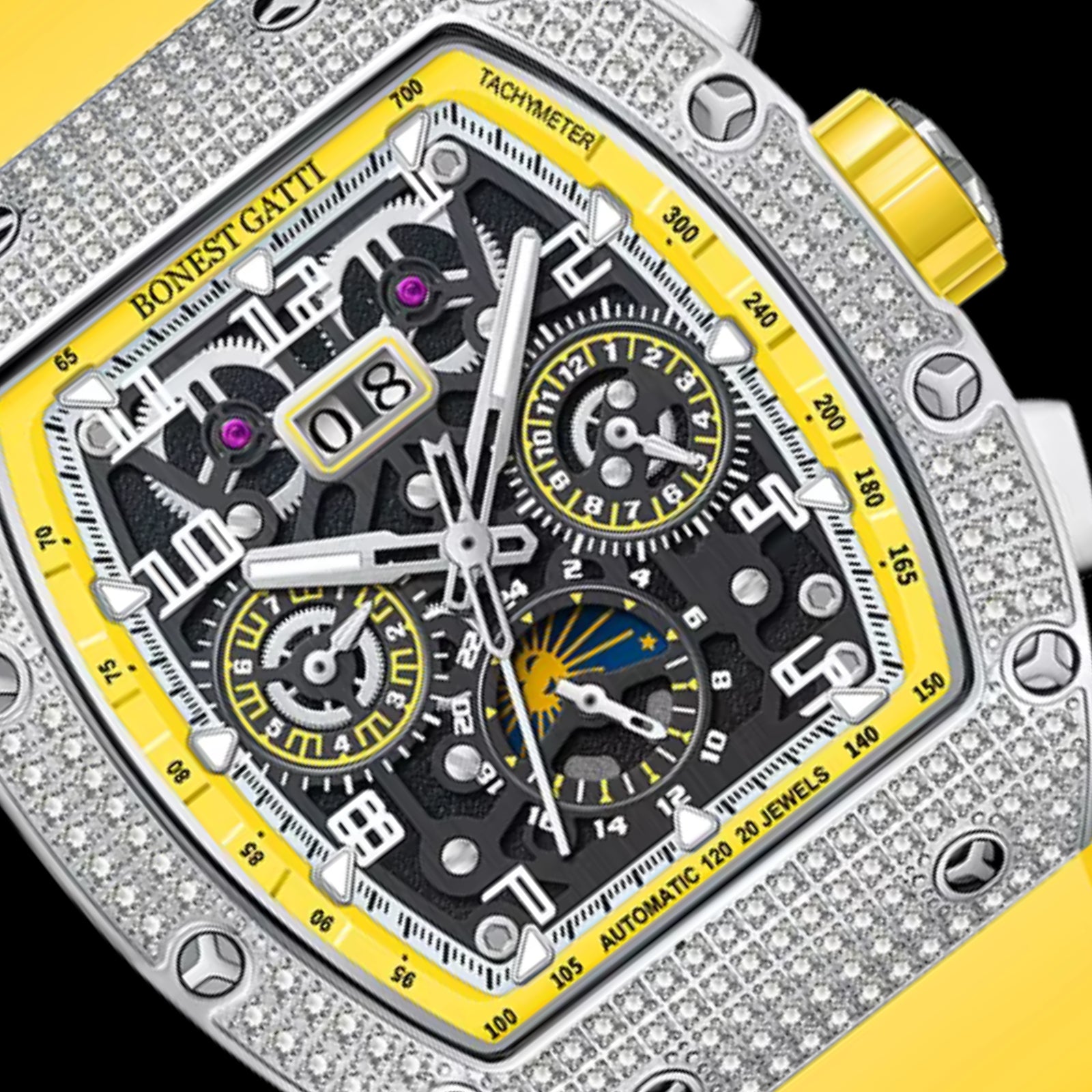 Bonest Gatti Diamond Skeleton