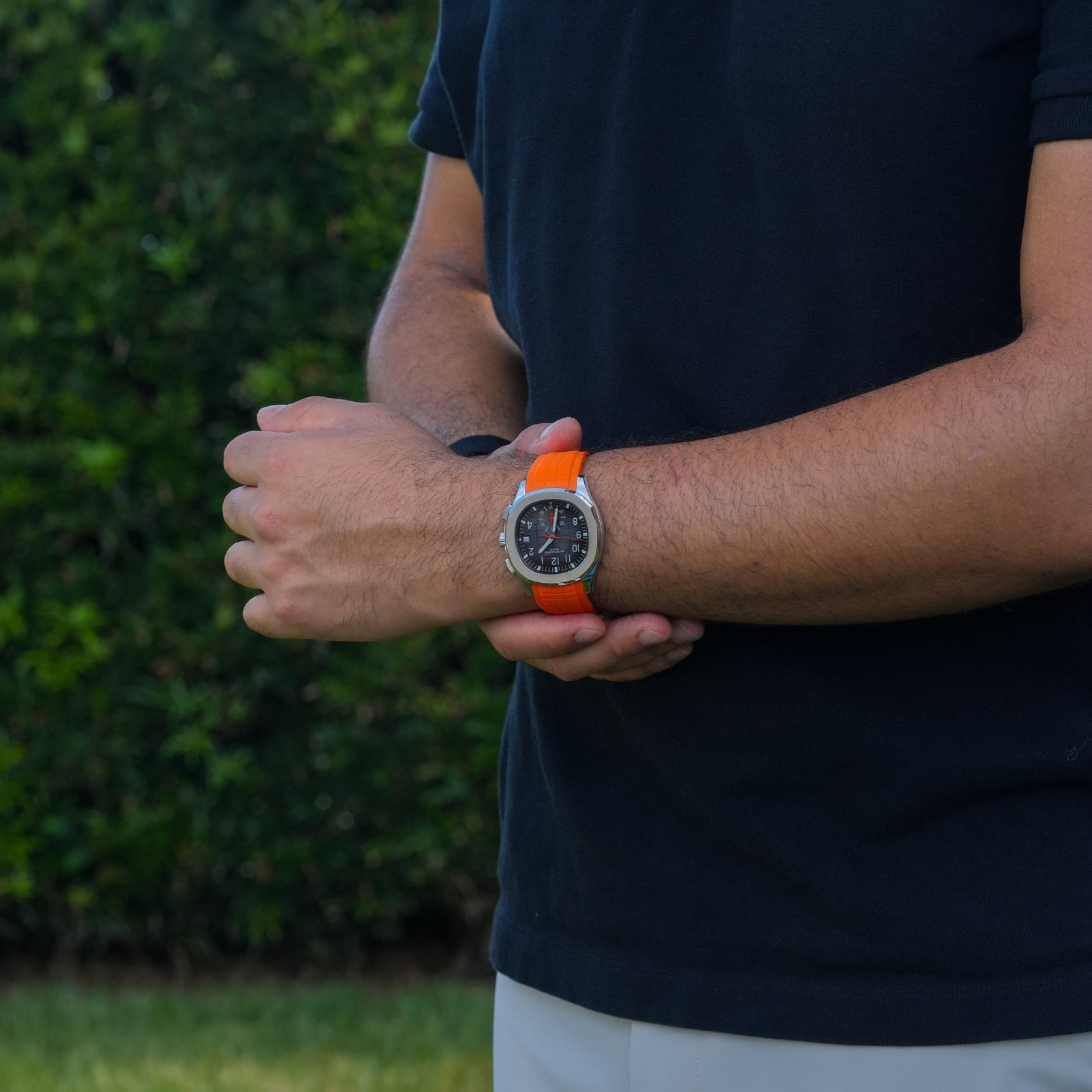 GJR Nautic Chronograph Orange