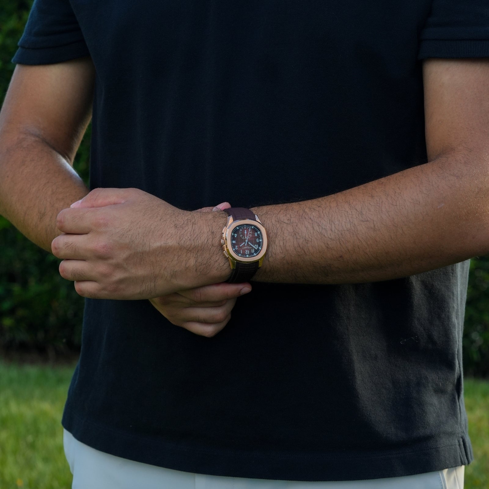 GJR Nautic Chronograph Rose Gold