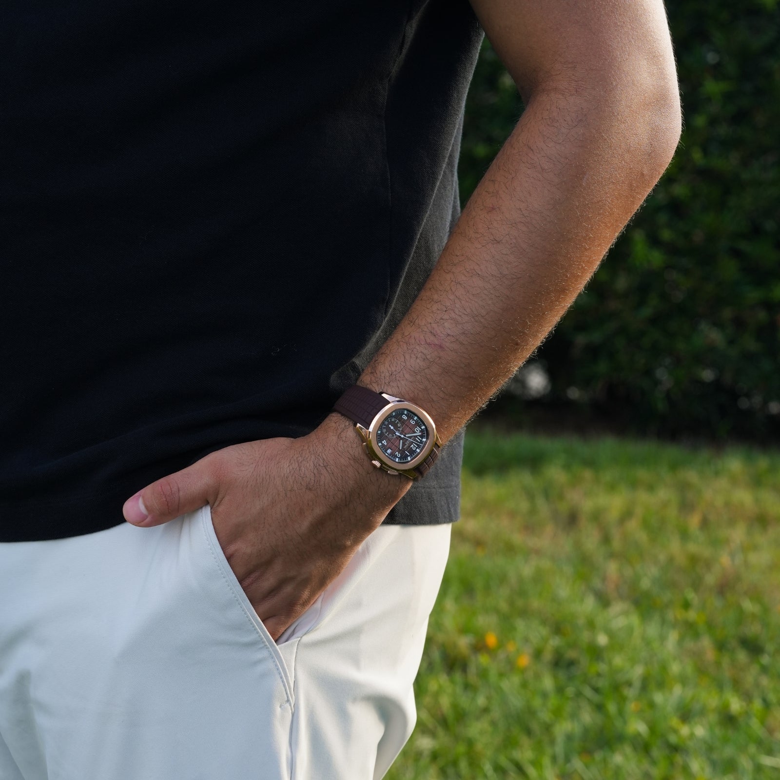 GJR Nautic Chronograph Rose Gold