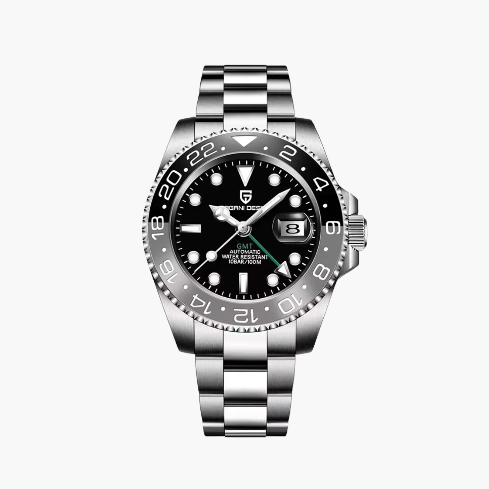 PD GMT DESIGN Silver & Black
