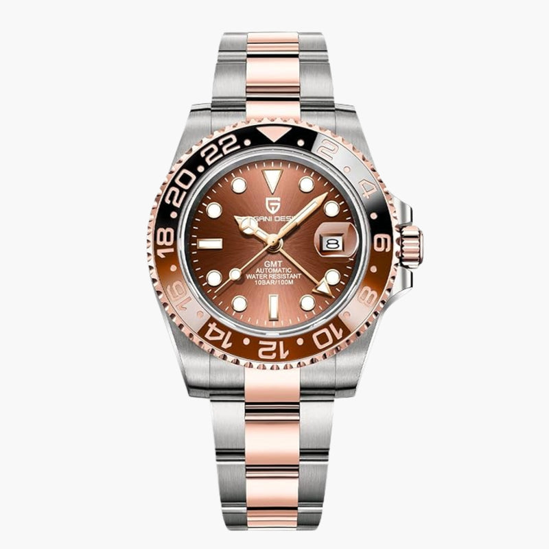 GJR GMT DESIGN - Rose Gold & Brown