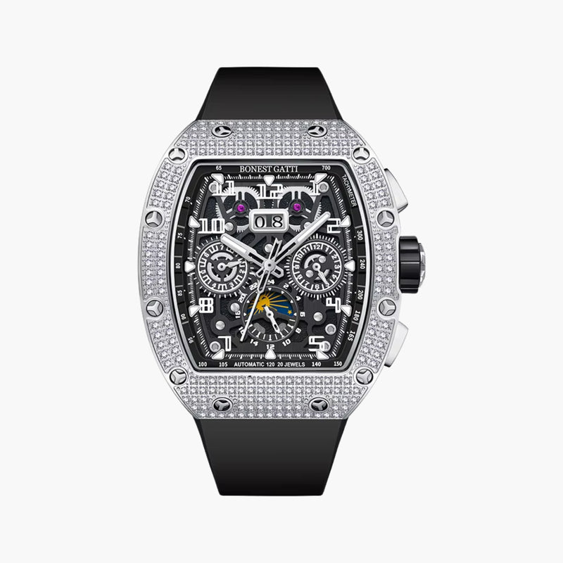 GJR Diamond Skeleton Black Ice