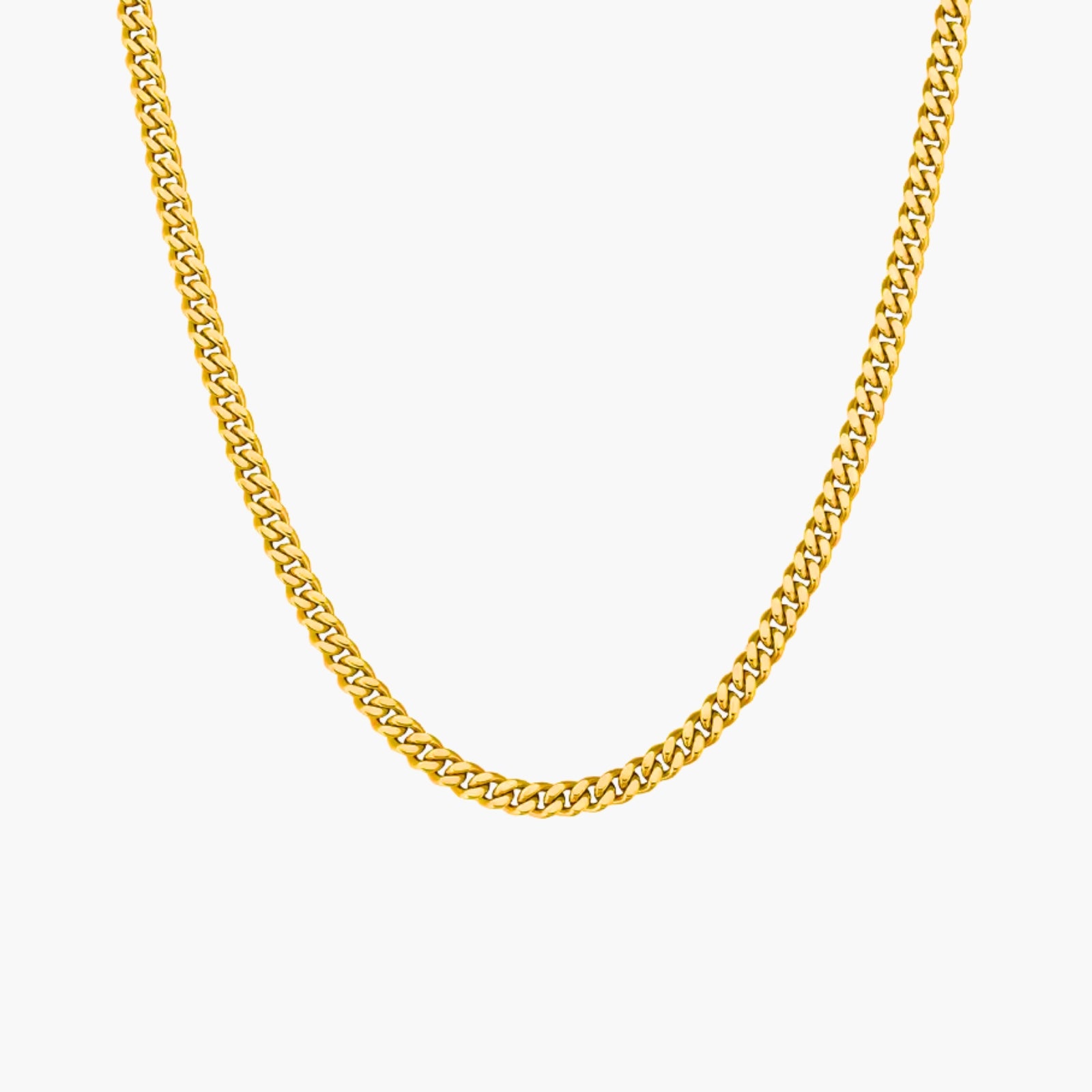 Cuban Link Necklace (Gold) 5mm