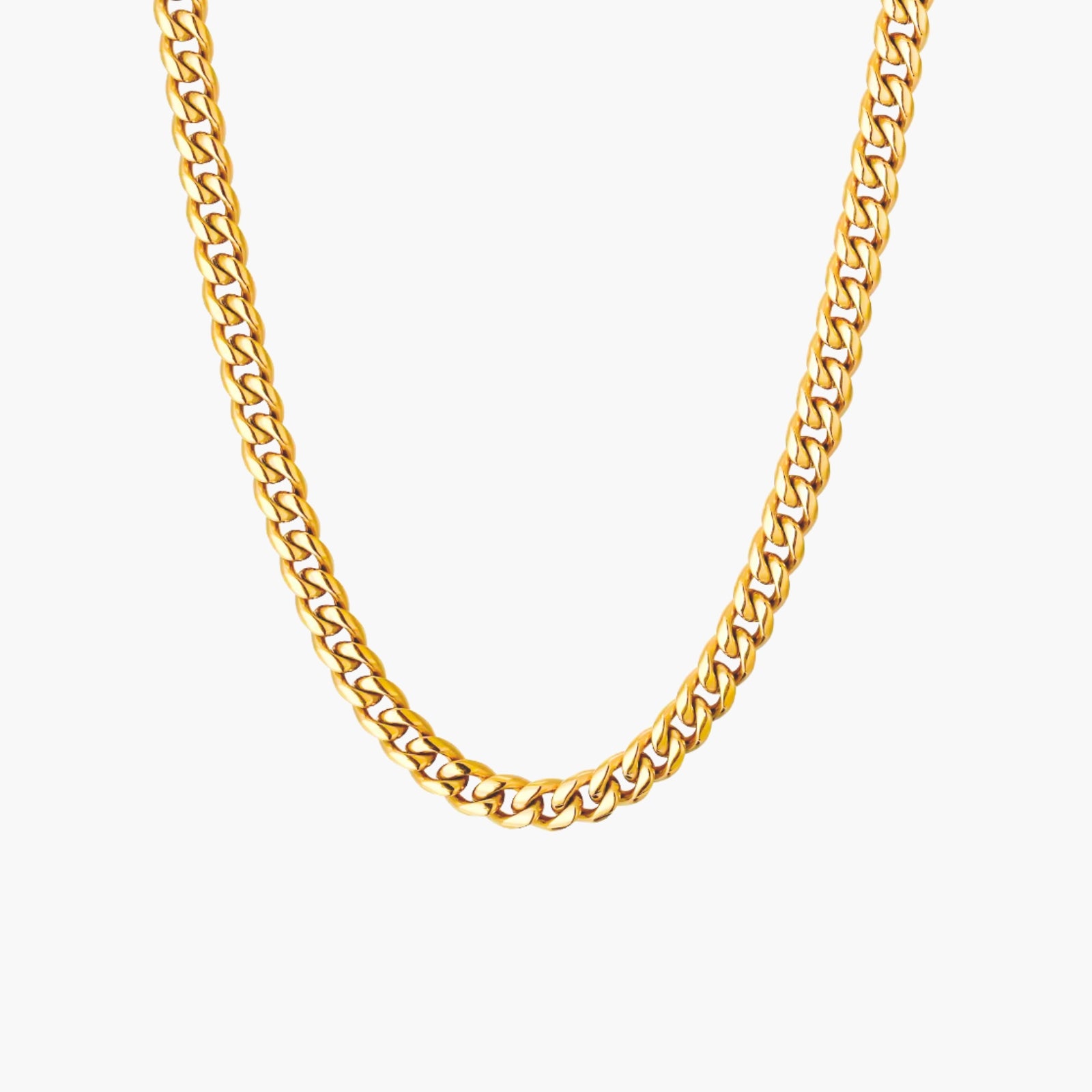 Cuban Link Necklace (Gold) 6mm