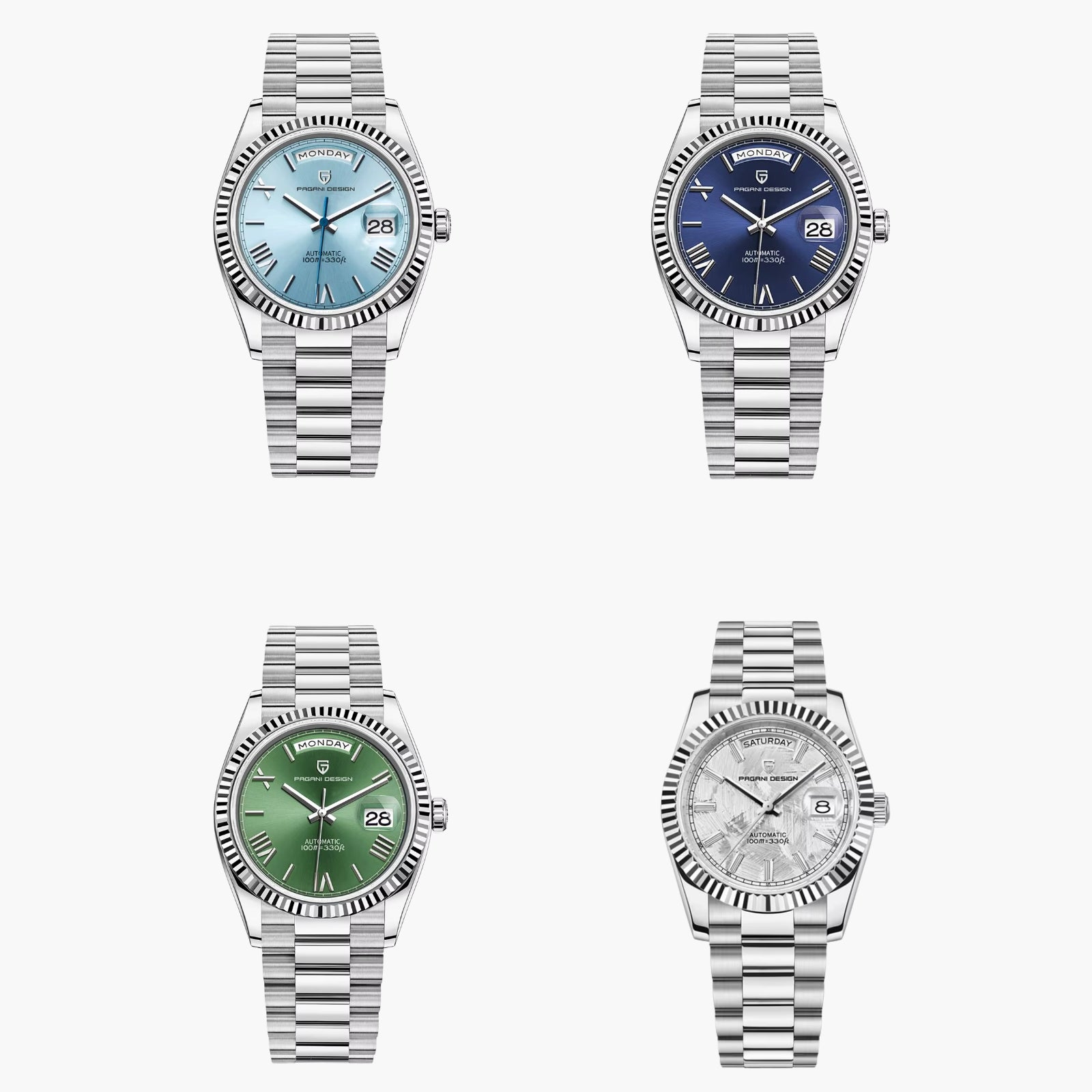 GJR Silver Prestige - Sky Blue