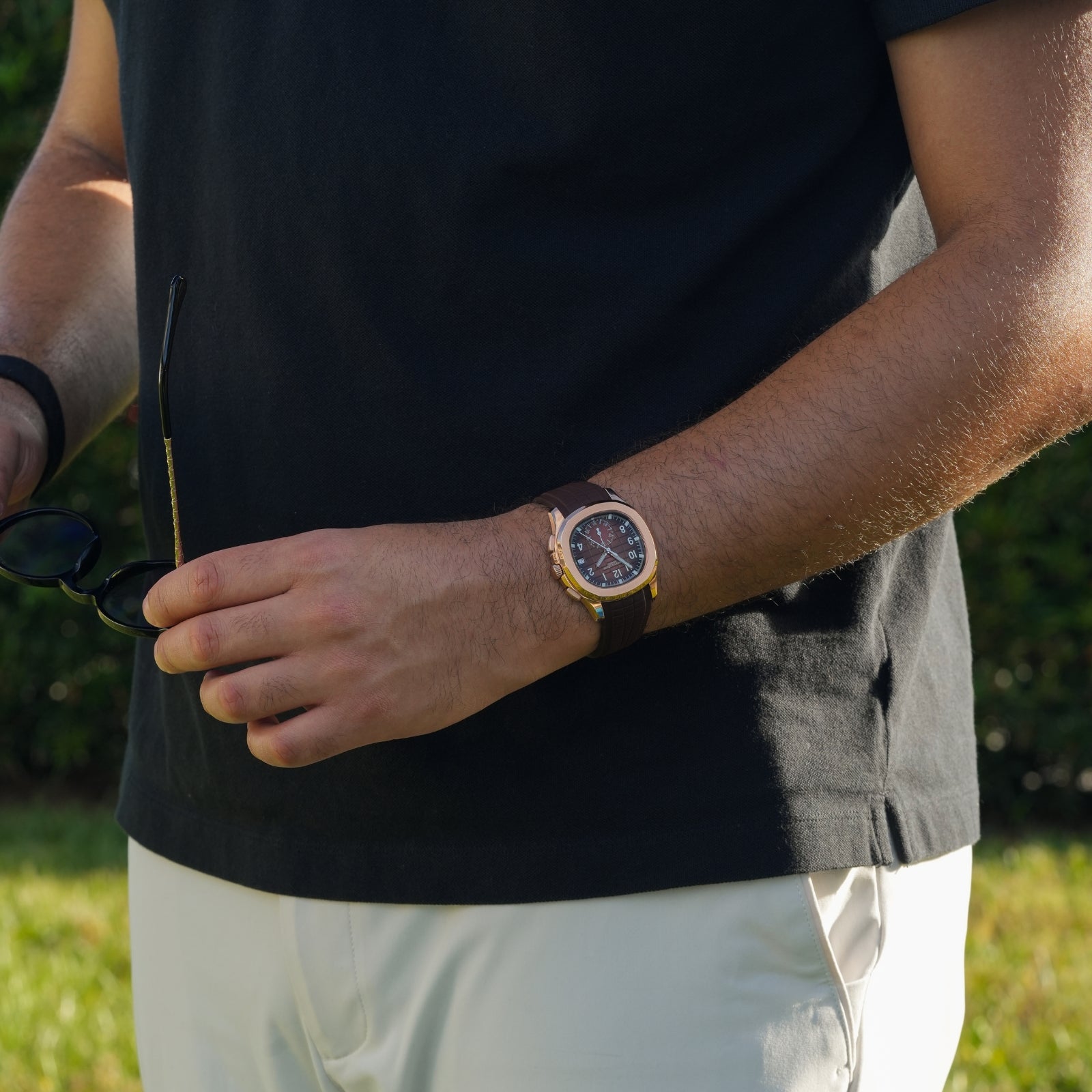 GJR Nautic Chronograph Rose Gold