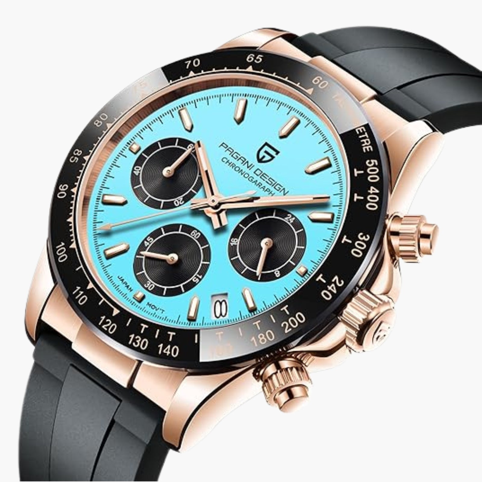 GJR OdyxFlex Chronograph - Miami Sky Blue