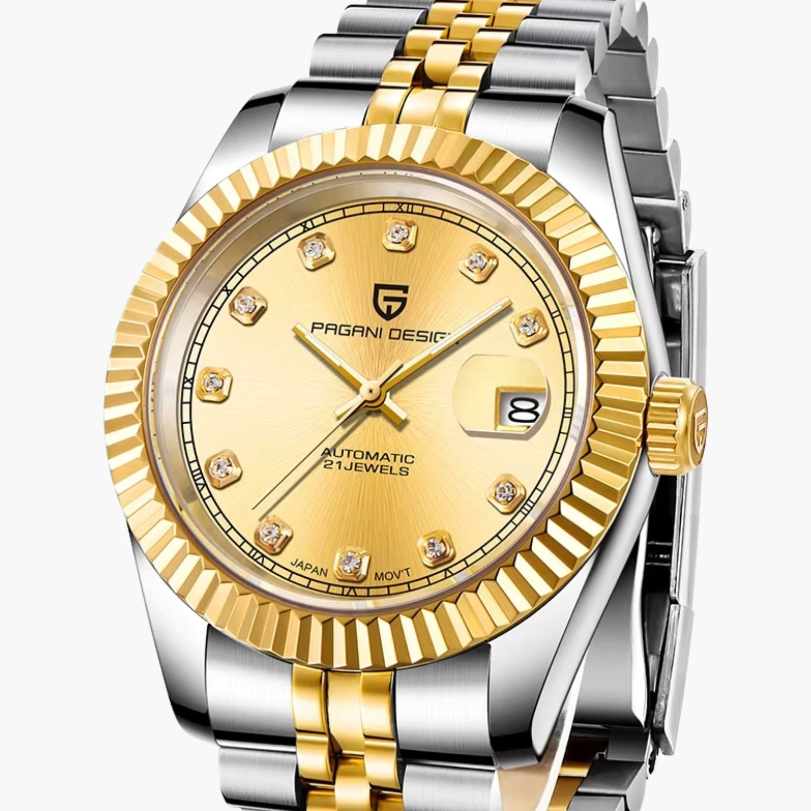 PD Elegance Date Champagne Diamond