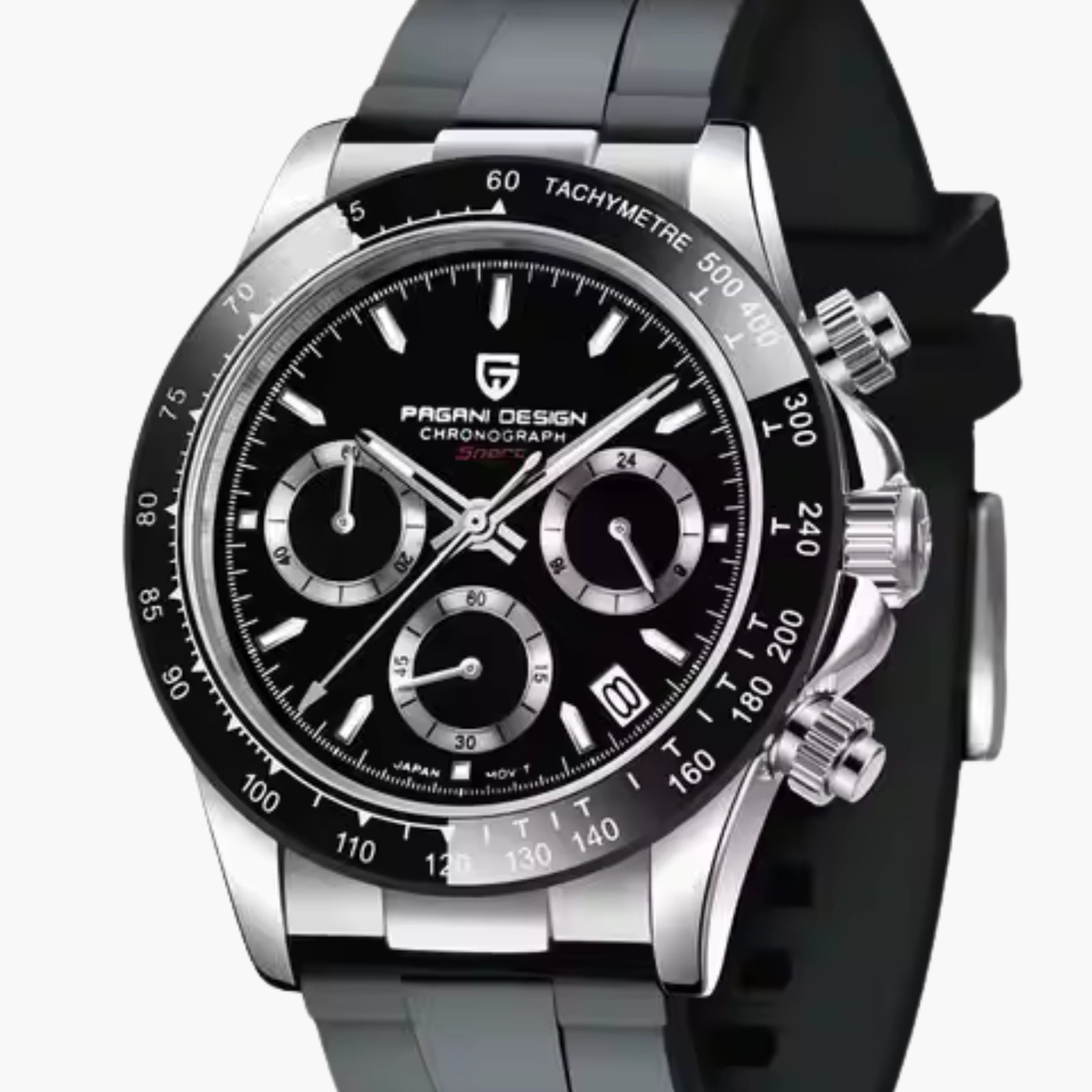 GJR OdyxFlex Chronograph - Black Phantom