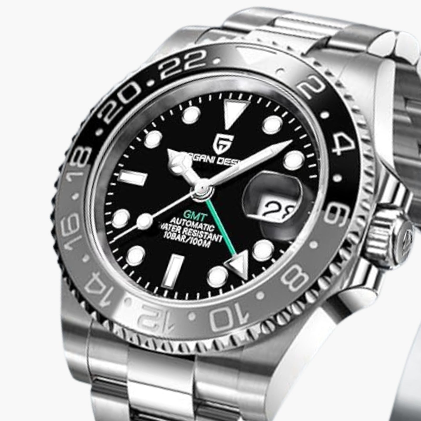 PD GMT DESIGN Silver & Black