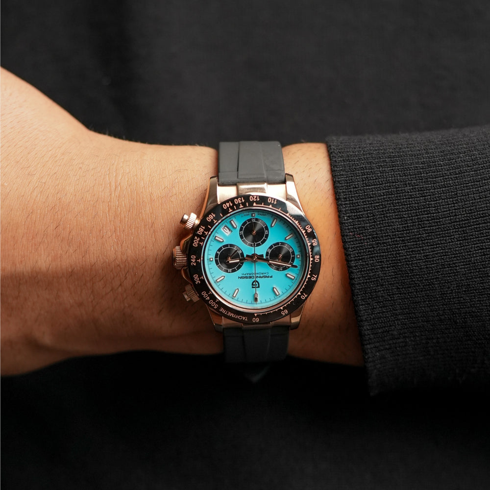 GJR OdyxFlex Chronograph - Miami Sky Blue