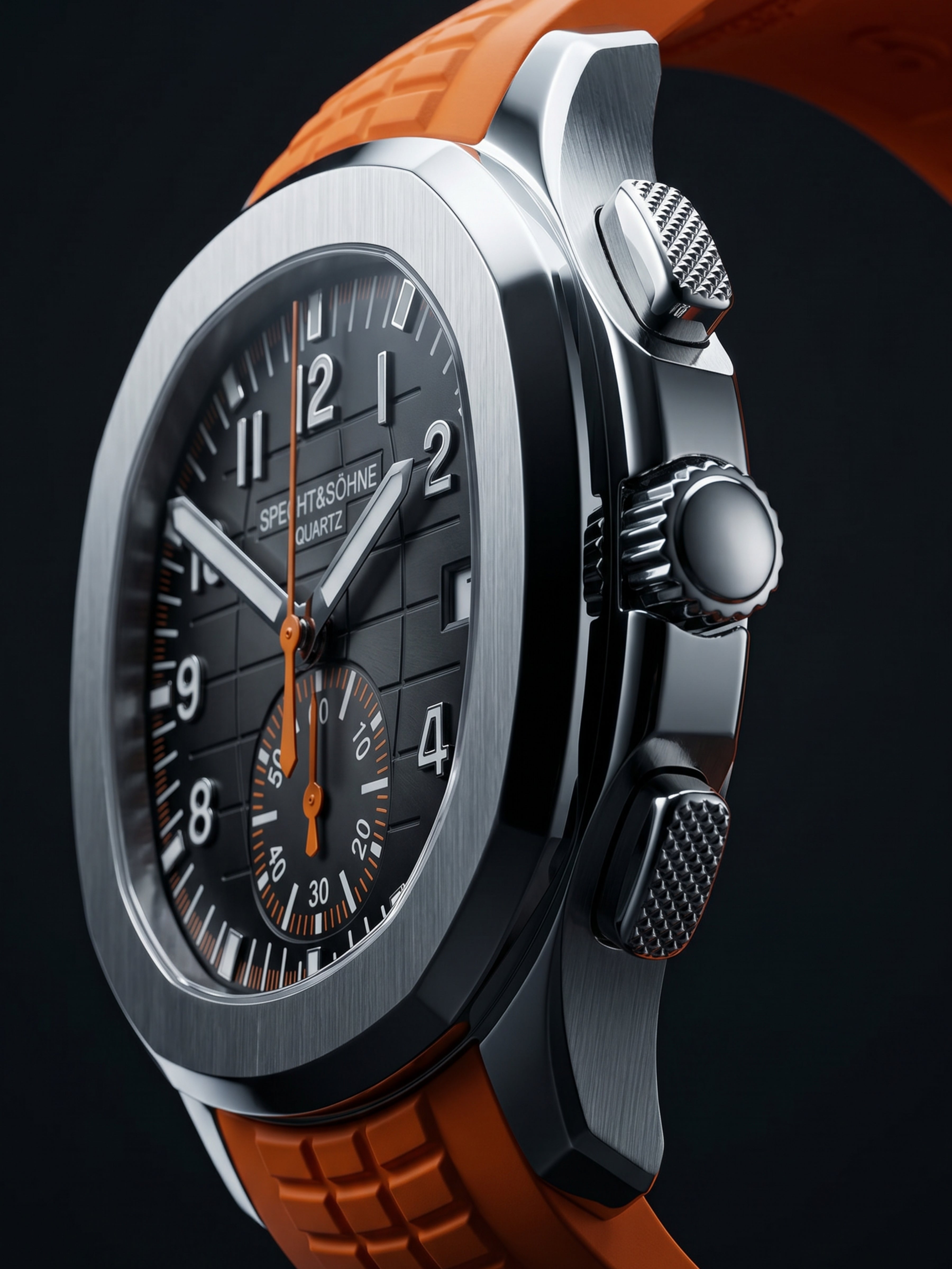 GJR Aquanautic Chronograph - Orange