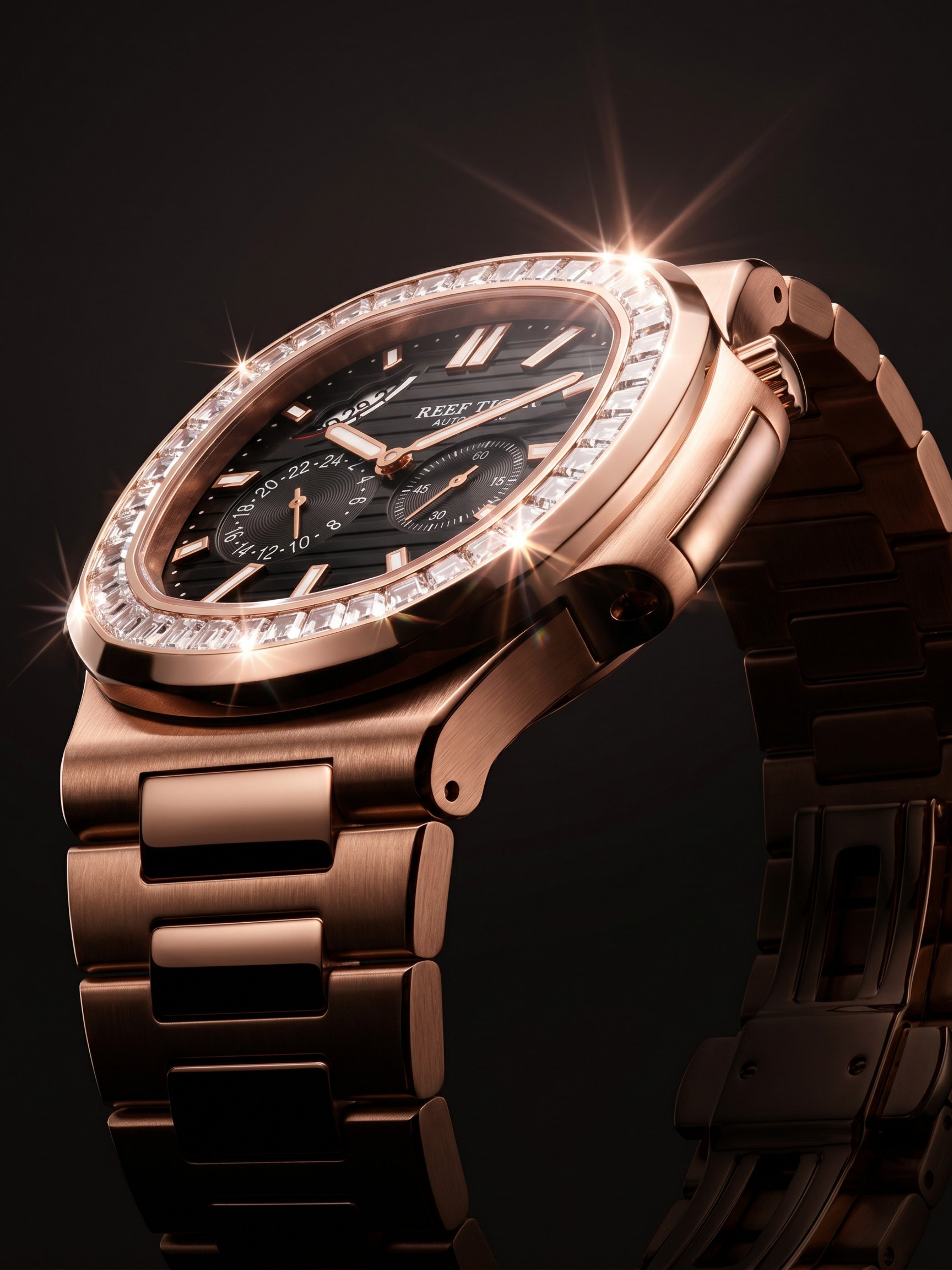 GJR Nautic Baguette – Rose Onyx