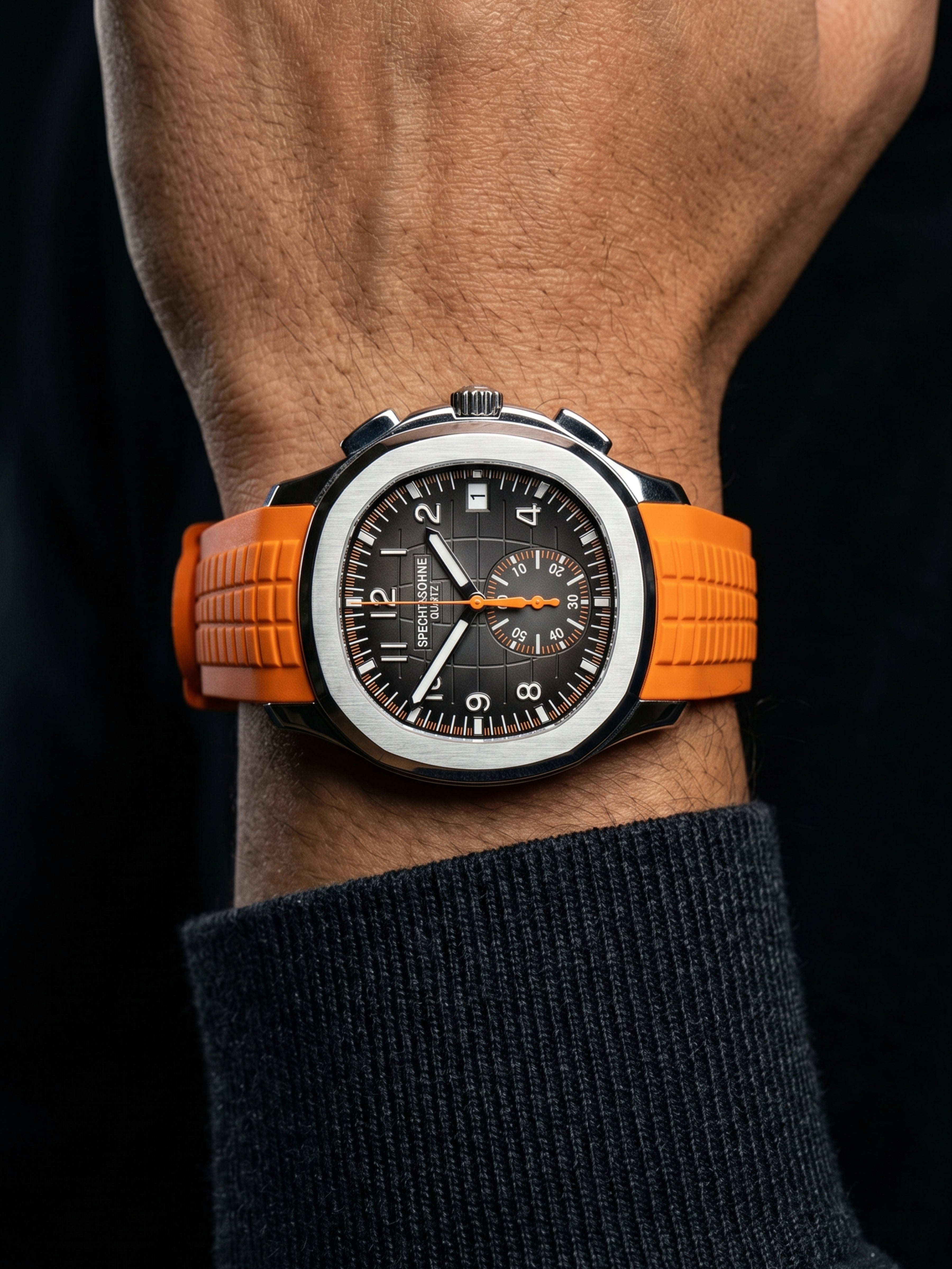 GJR Aquanautic Chronograph - Orange