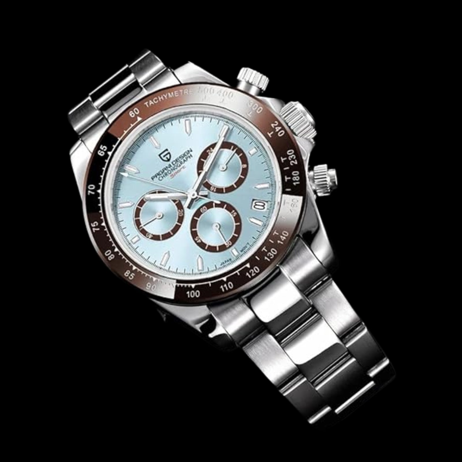 GJR Ice Blue Chronograph