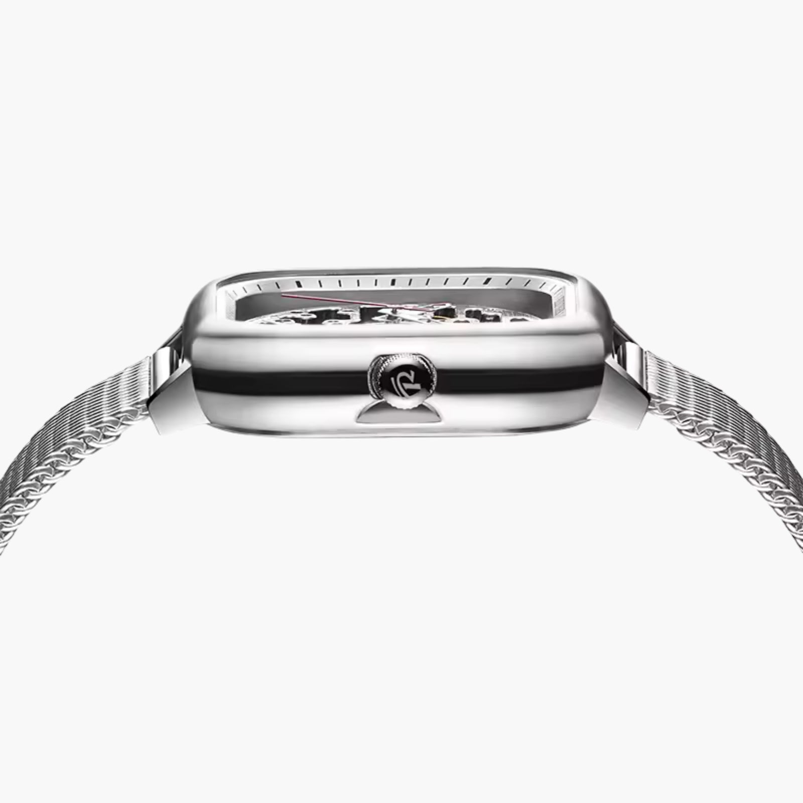 GJR Square Skeleton - Silver Steel