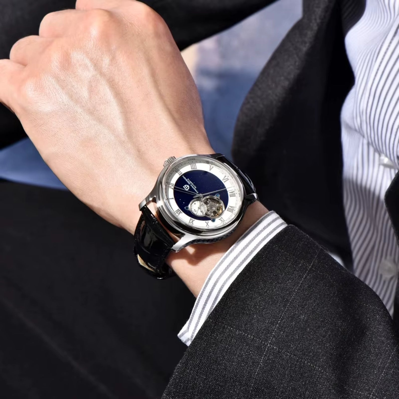 GJR Celestial Tourbillon - Midnight Elegance