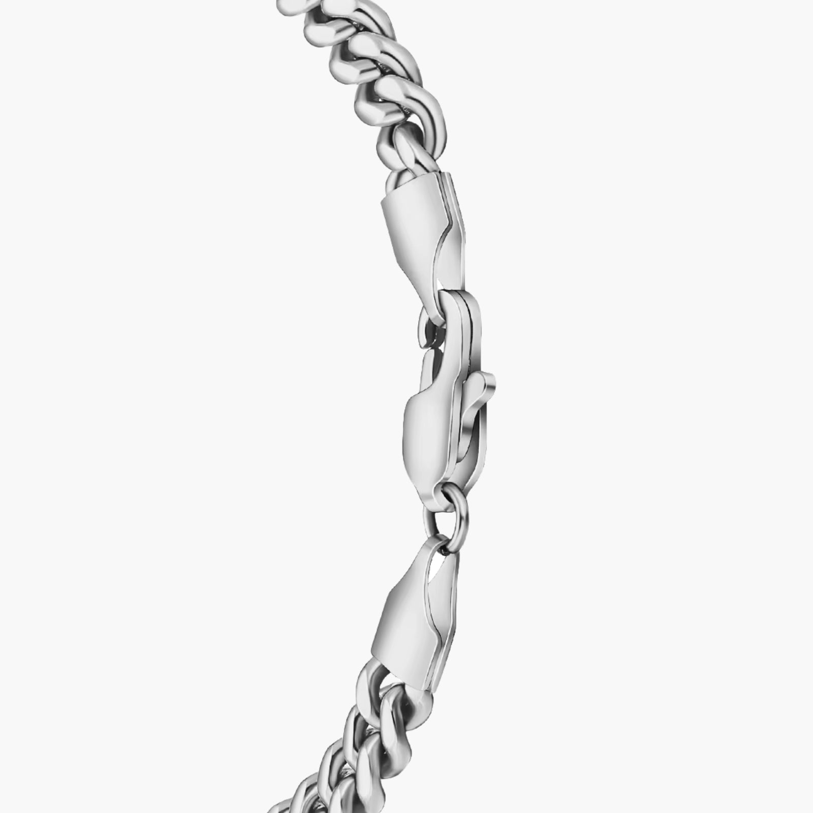 Cuban Link Necklace (Silver) 6mm