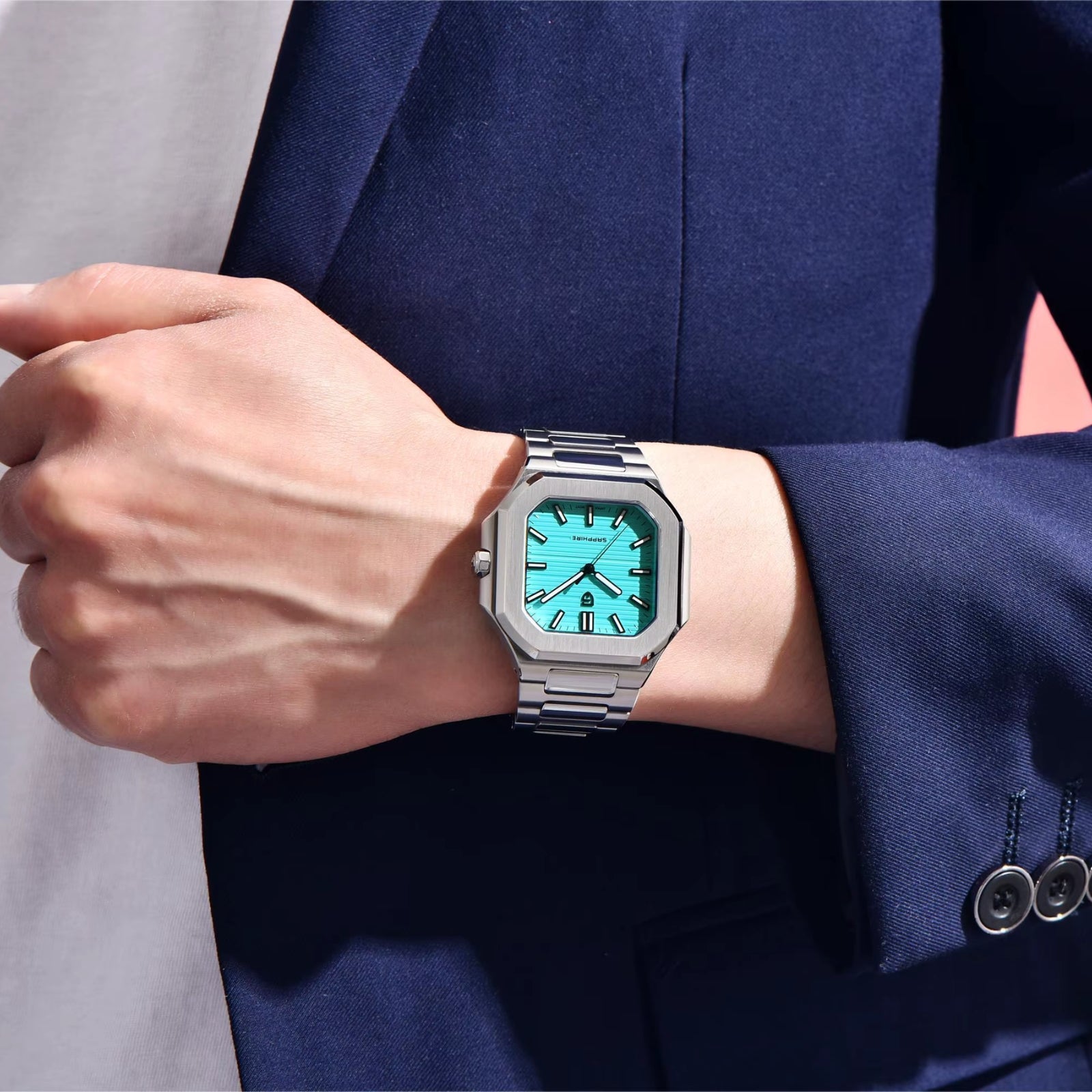 GJR Cube Design - Sky Blue