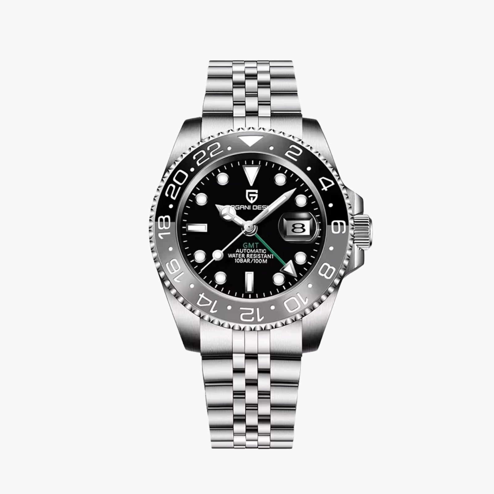 PD GMT DESIGN Silver & Black