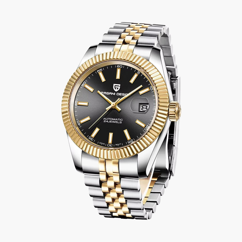 GJR Elegance Date Onyx Gold