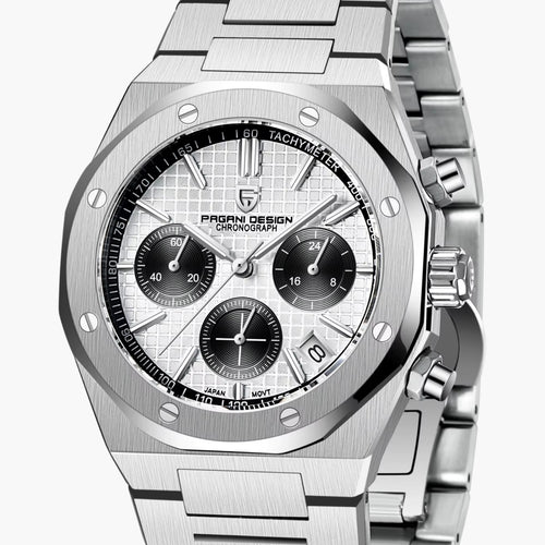 GJR Royal Chronograph White