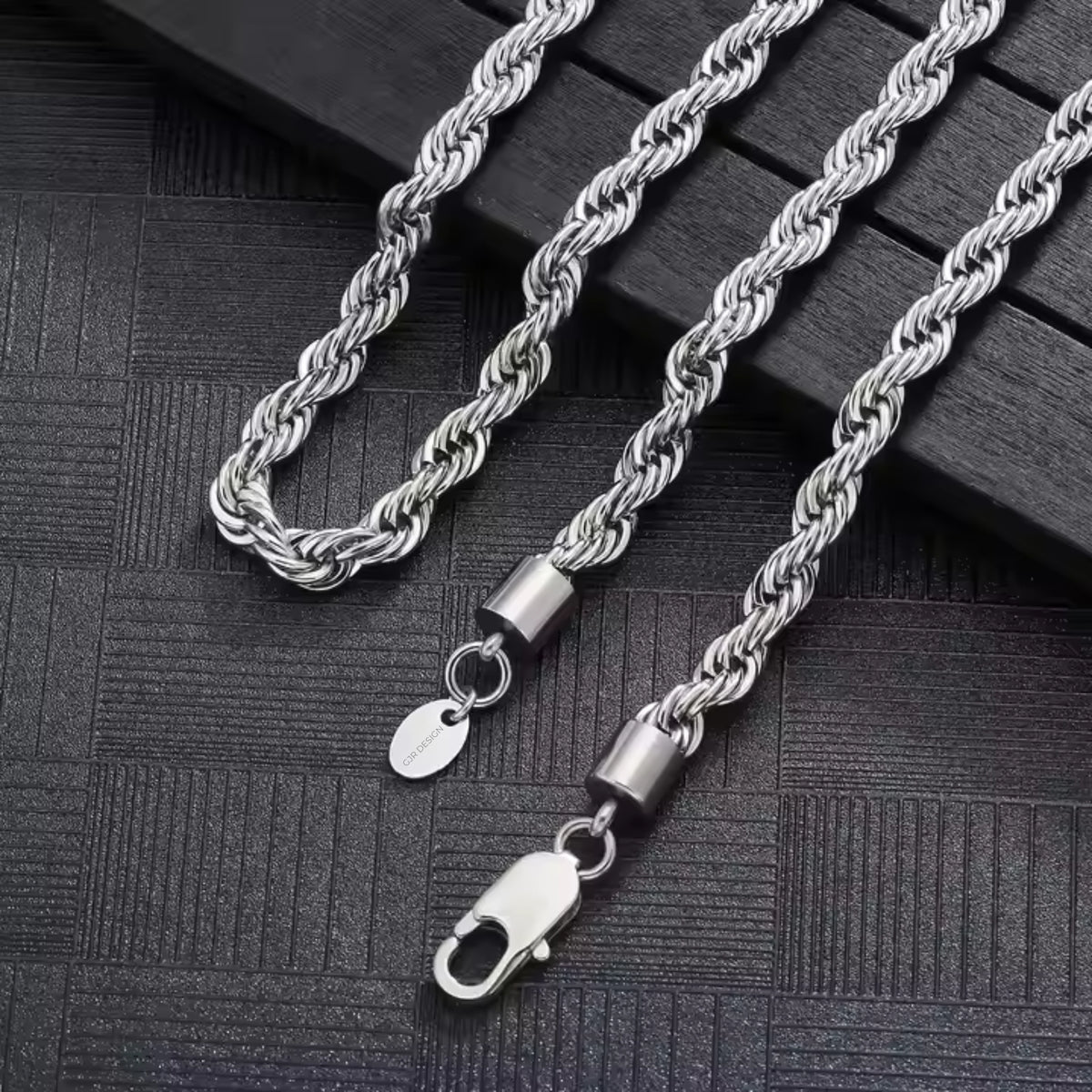 Rope Chain (Silver) 6mm