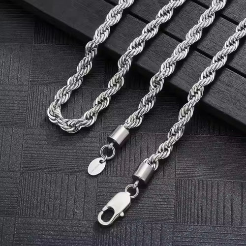 Rope Chain (Silver) 6mm