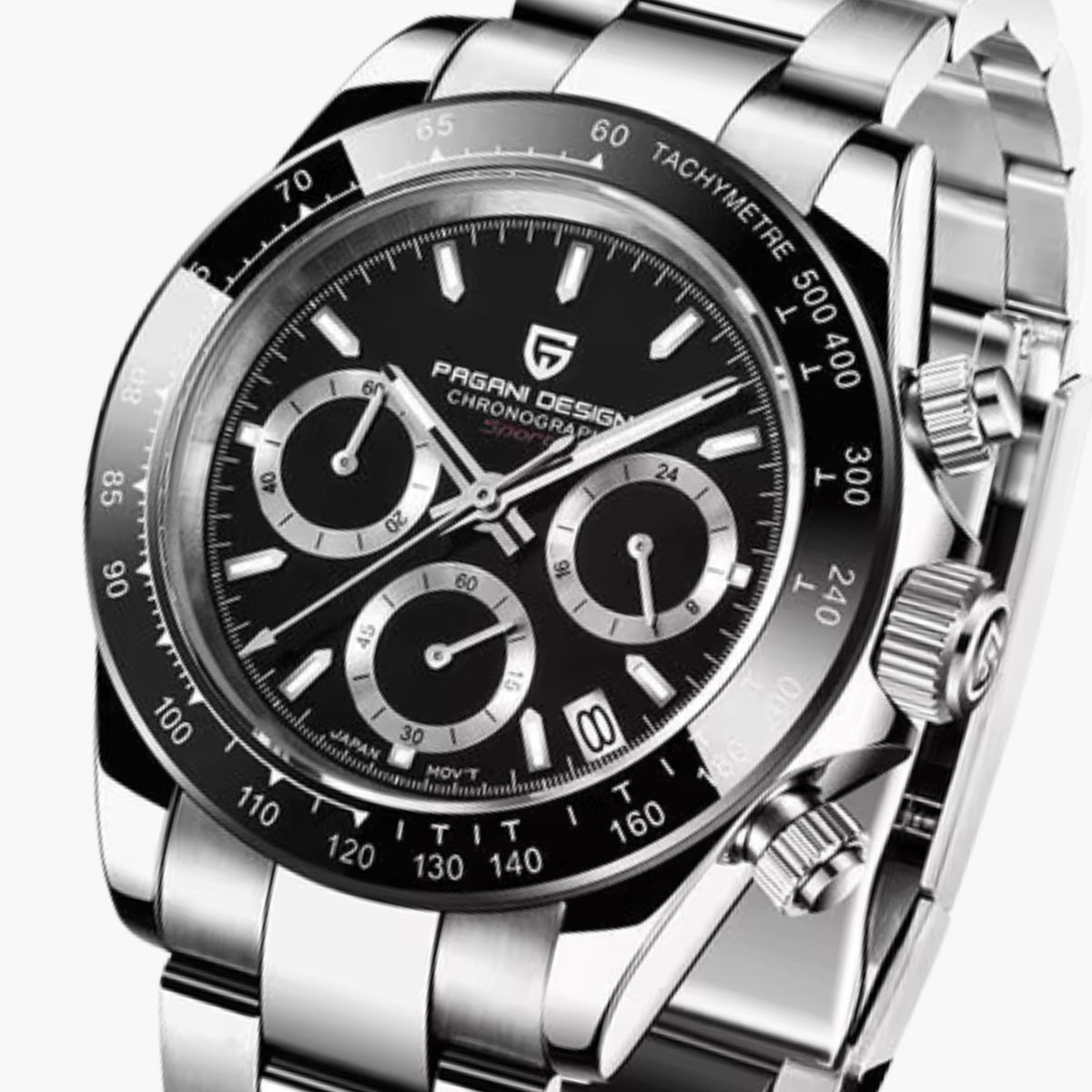 GJR Reverse Panda Chronograph