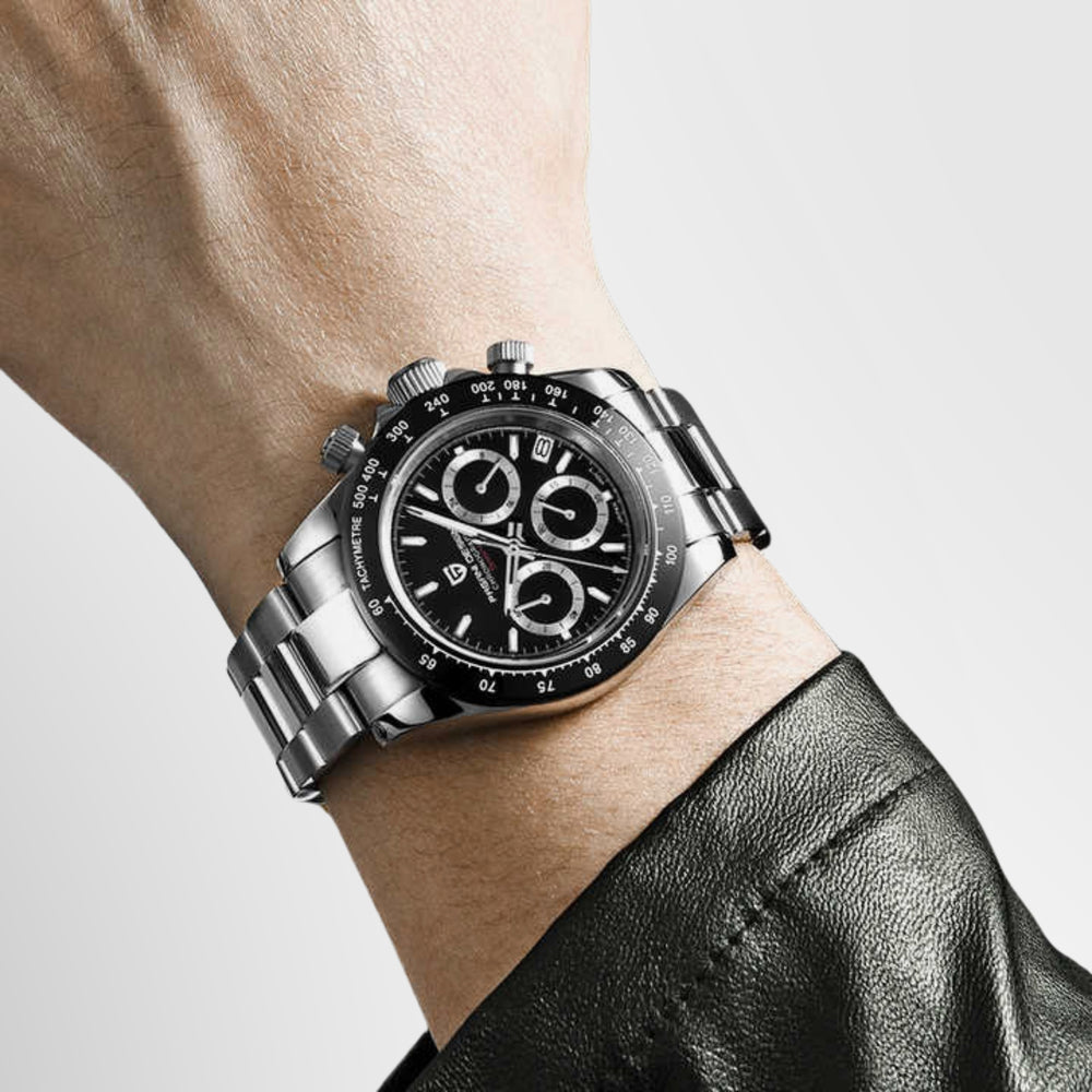 GJR Reverse Panda Chronograph