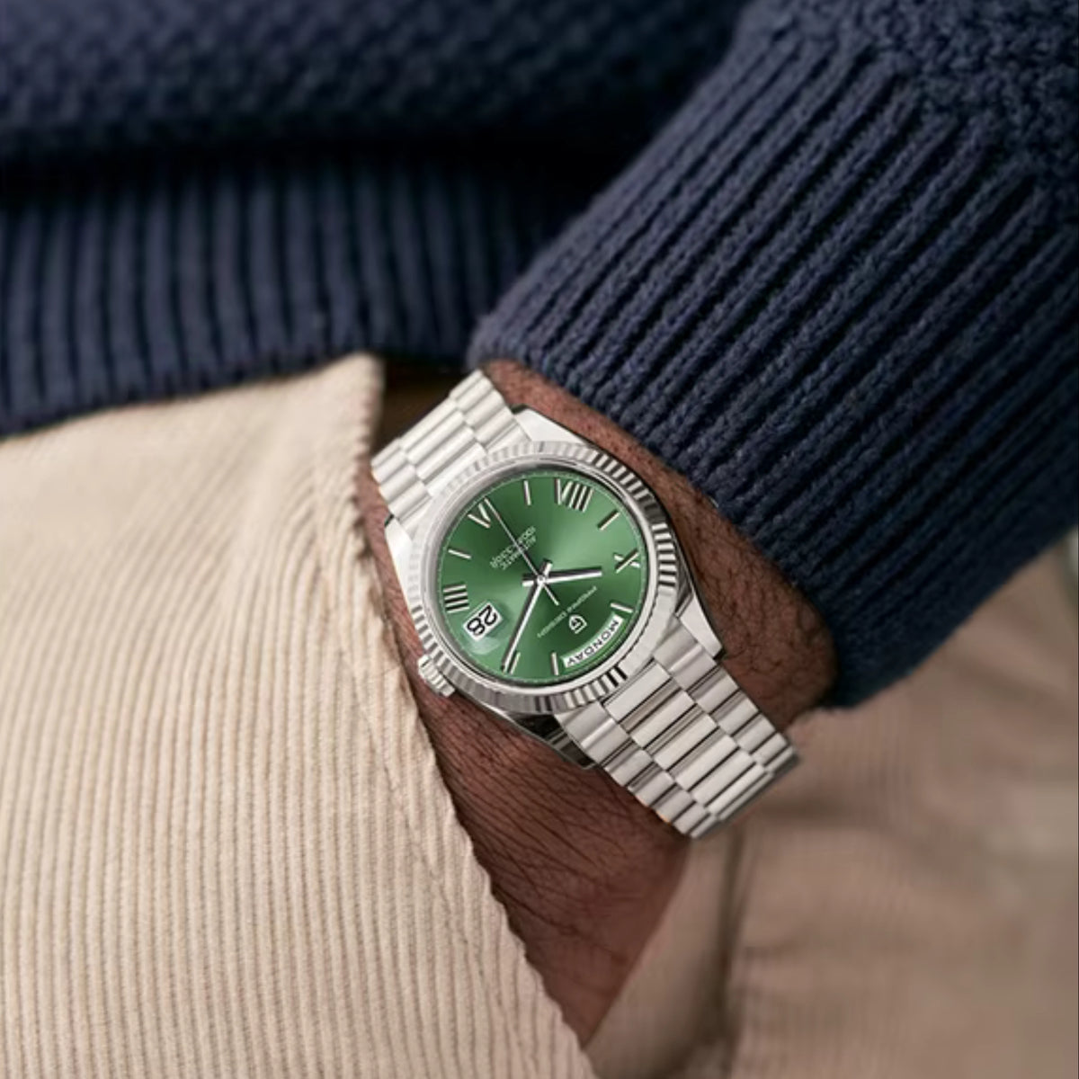 GJR Silver Prestige - Green
