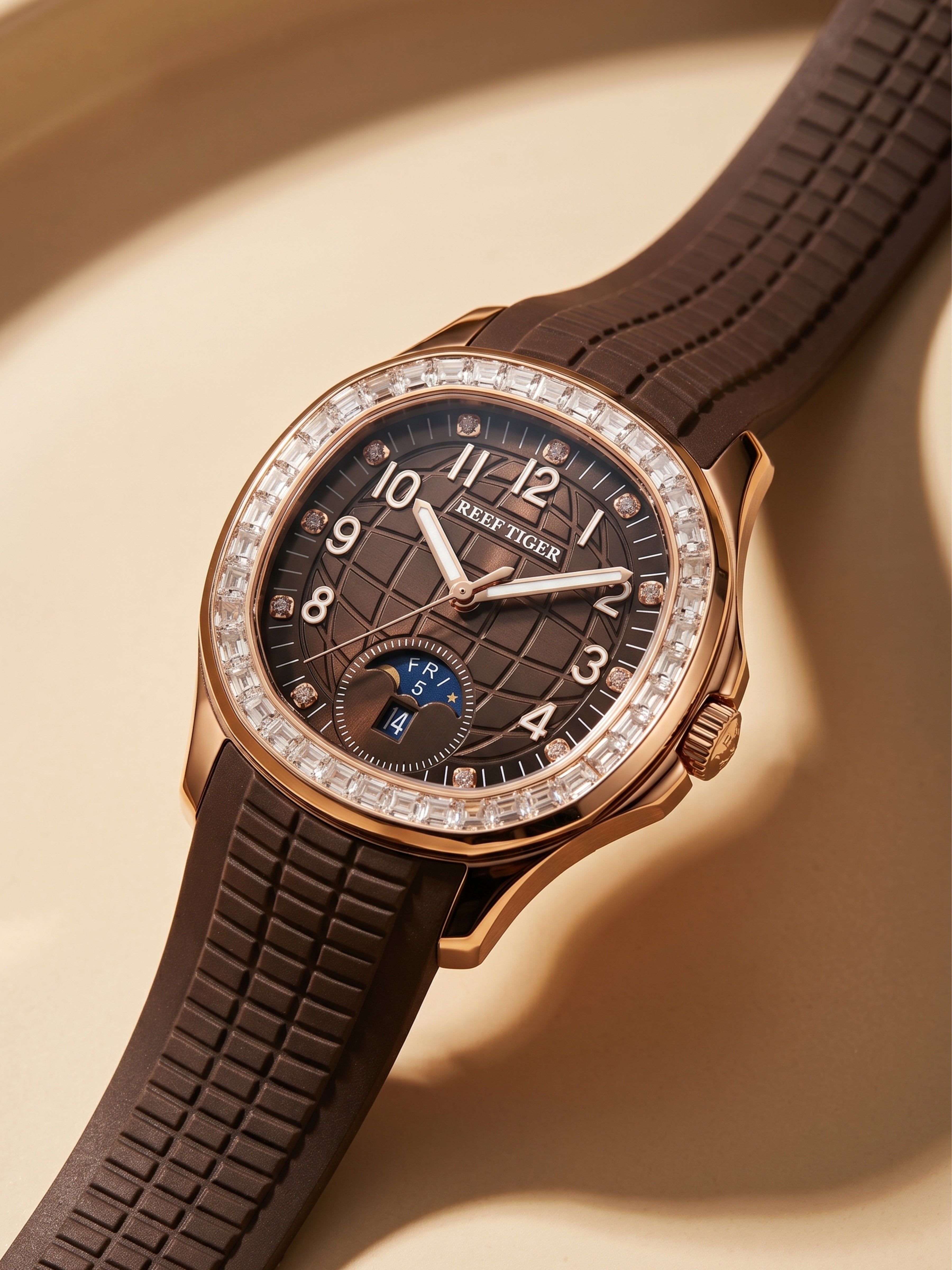 GJR Aquanautic Baguette – Rose Brown