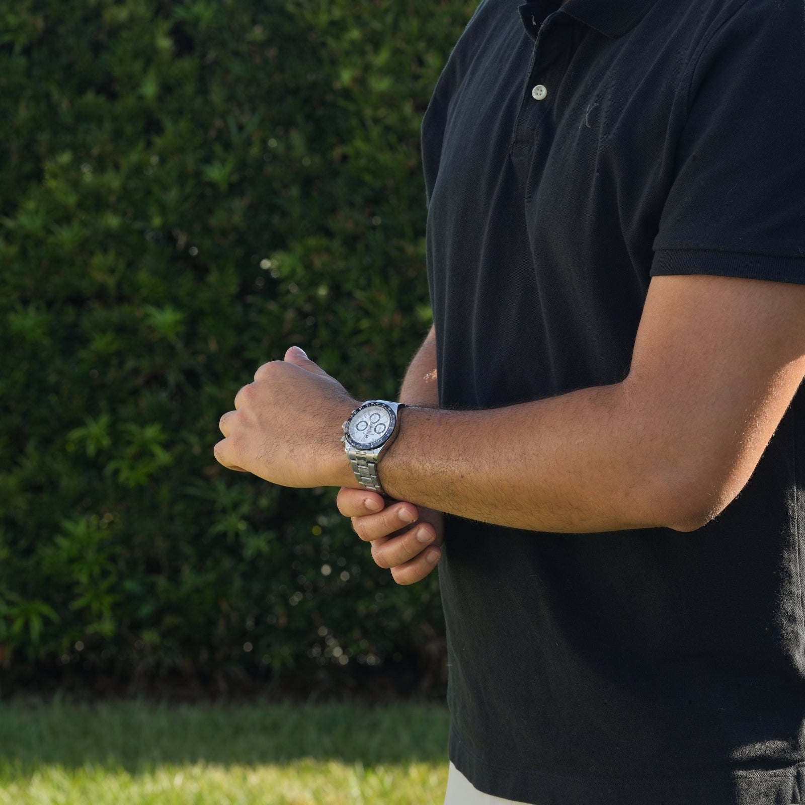 GJR Panda Chronograph