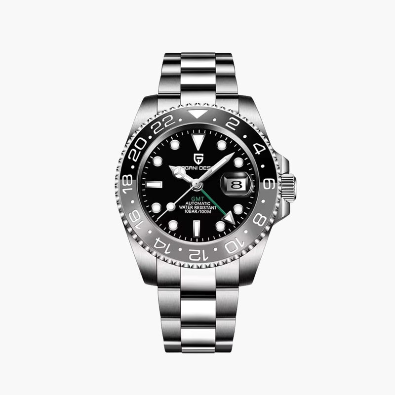 GJR GMT DESIGN - Silver & Black