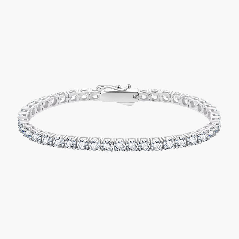 Tennis Bracelet (Silver) 4mm