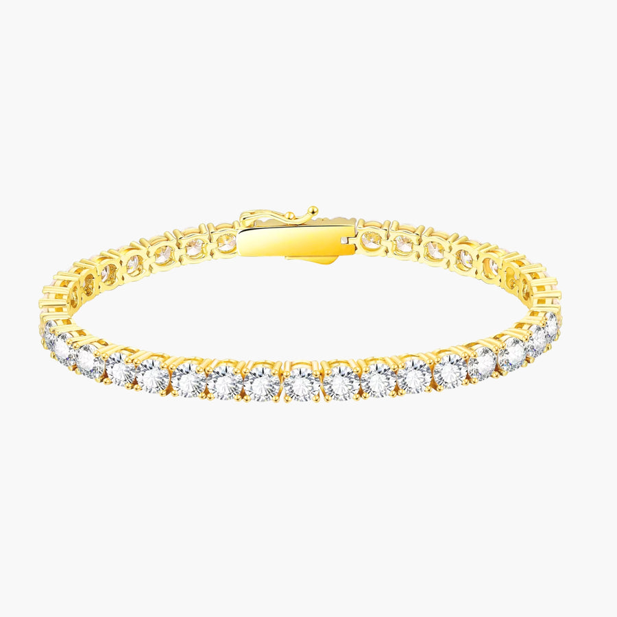 Tennis Bracelet (Gold) 5mm