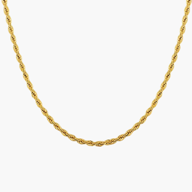 Rope Chain (Gold) 3mm