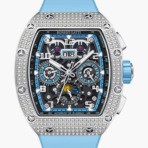 GJR Diamond Skeleton Sky Blue