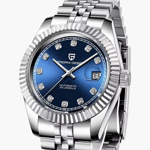 GJR Elegance Date Royal Blue Diamond