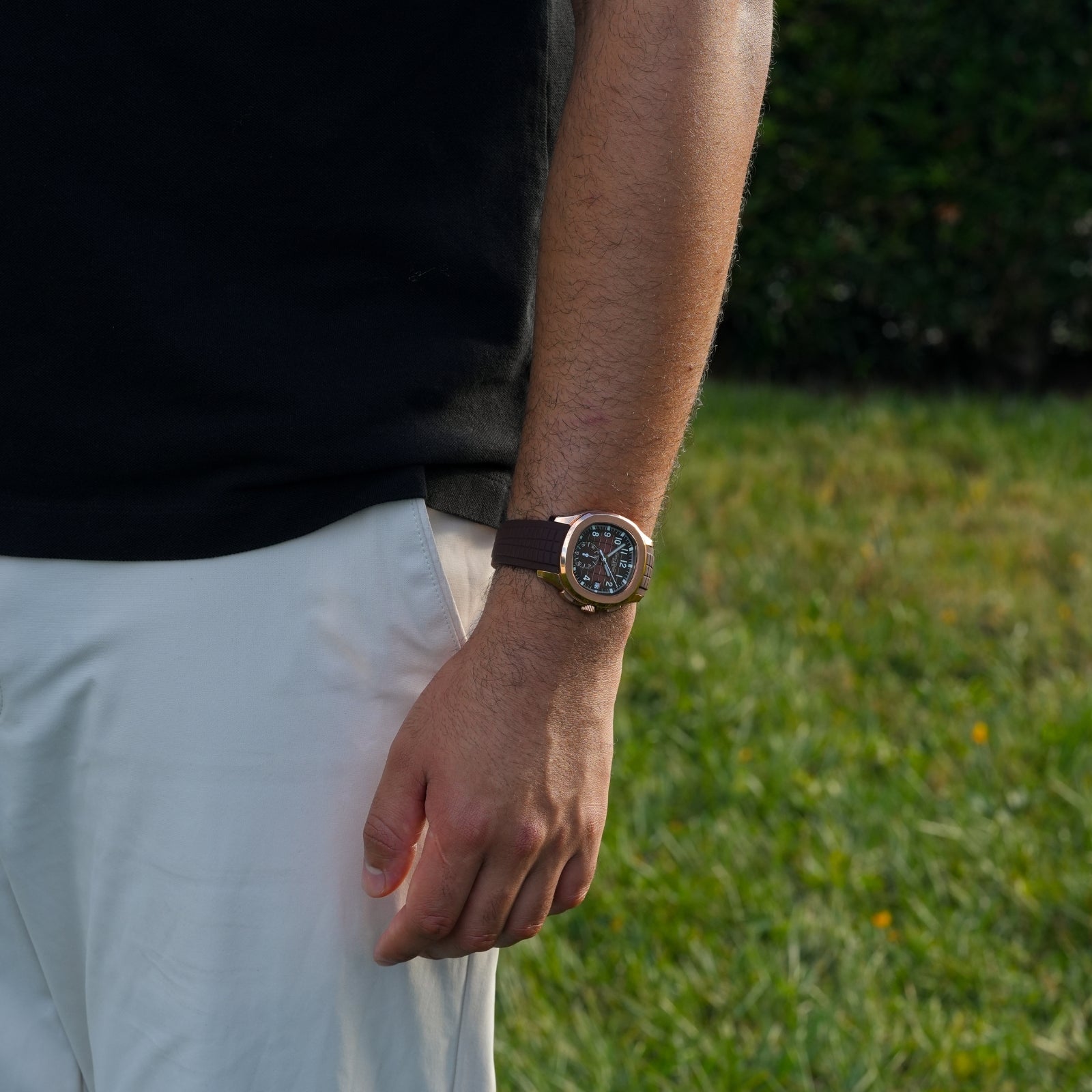 GJR Nautic Chronograph Rose Gold