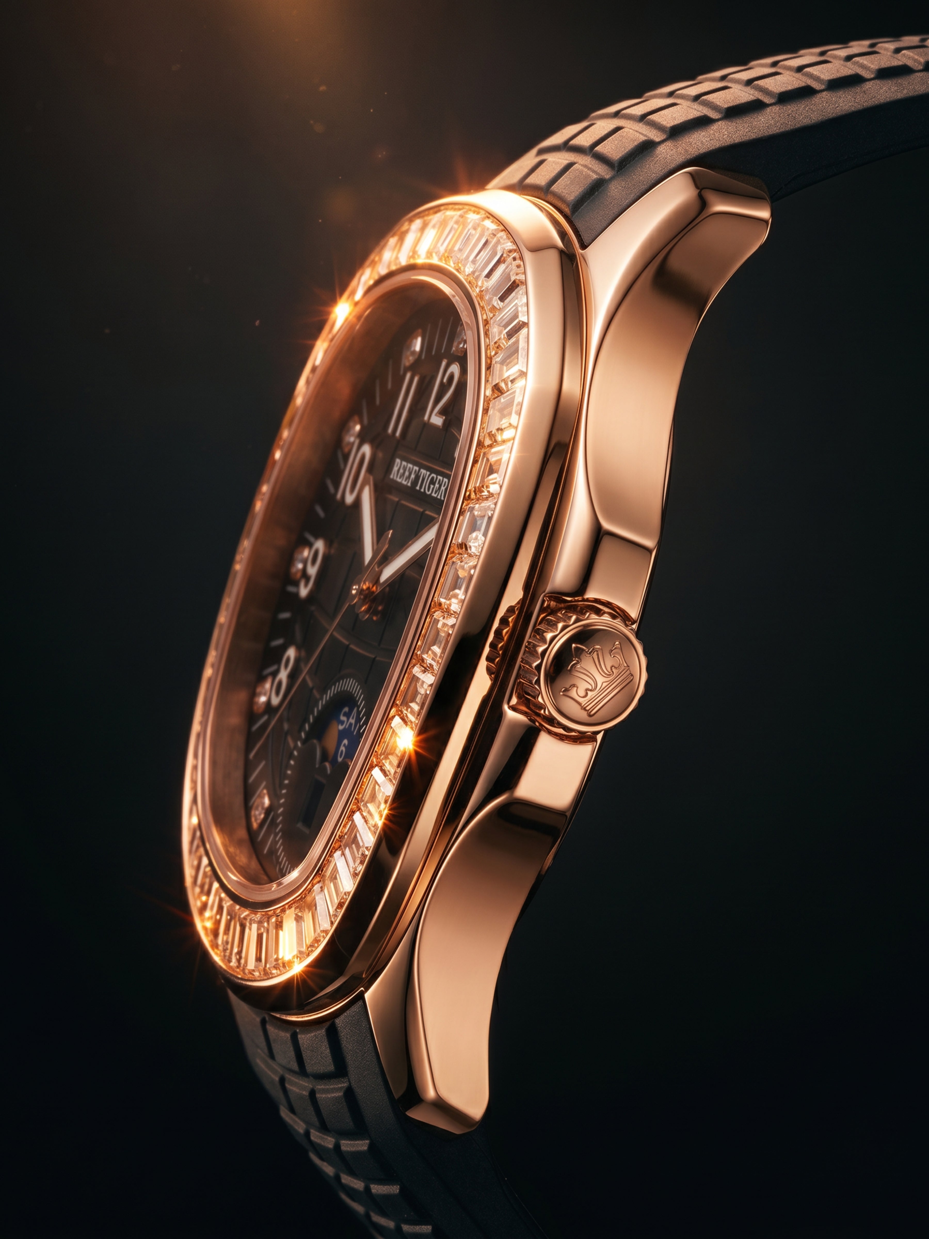 GJR Aquanautic Baguette – Rose Onyx