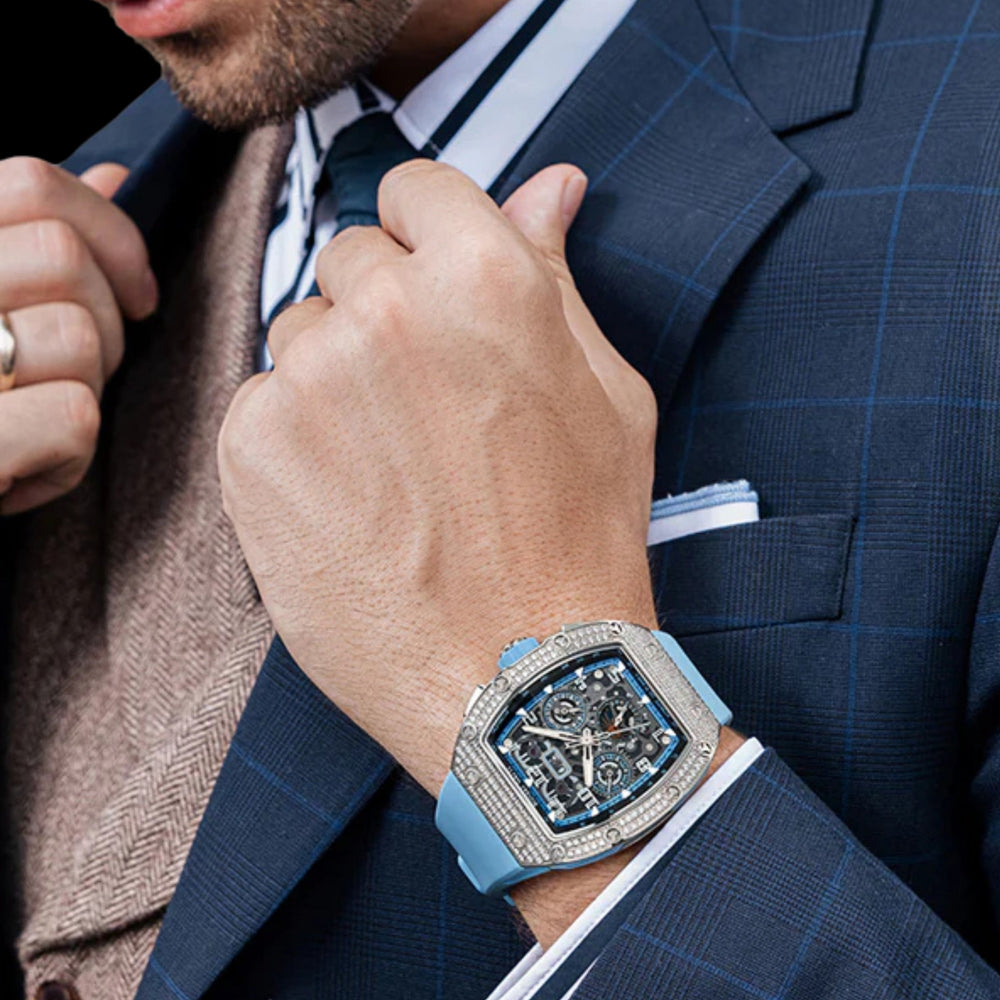 GJR Diamond Skeleton Sky Blue