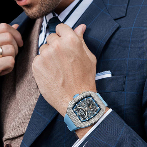 GJR Diamond Skeleton Sky Blue
