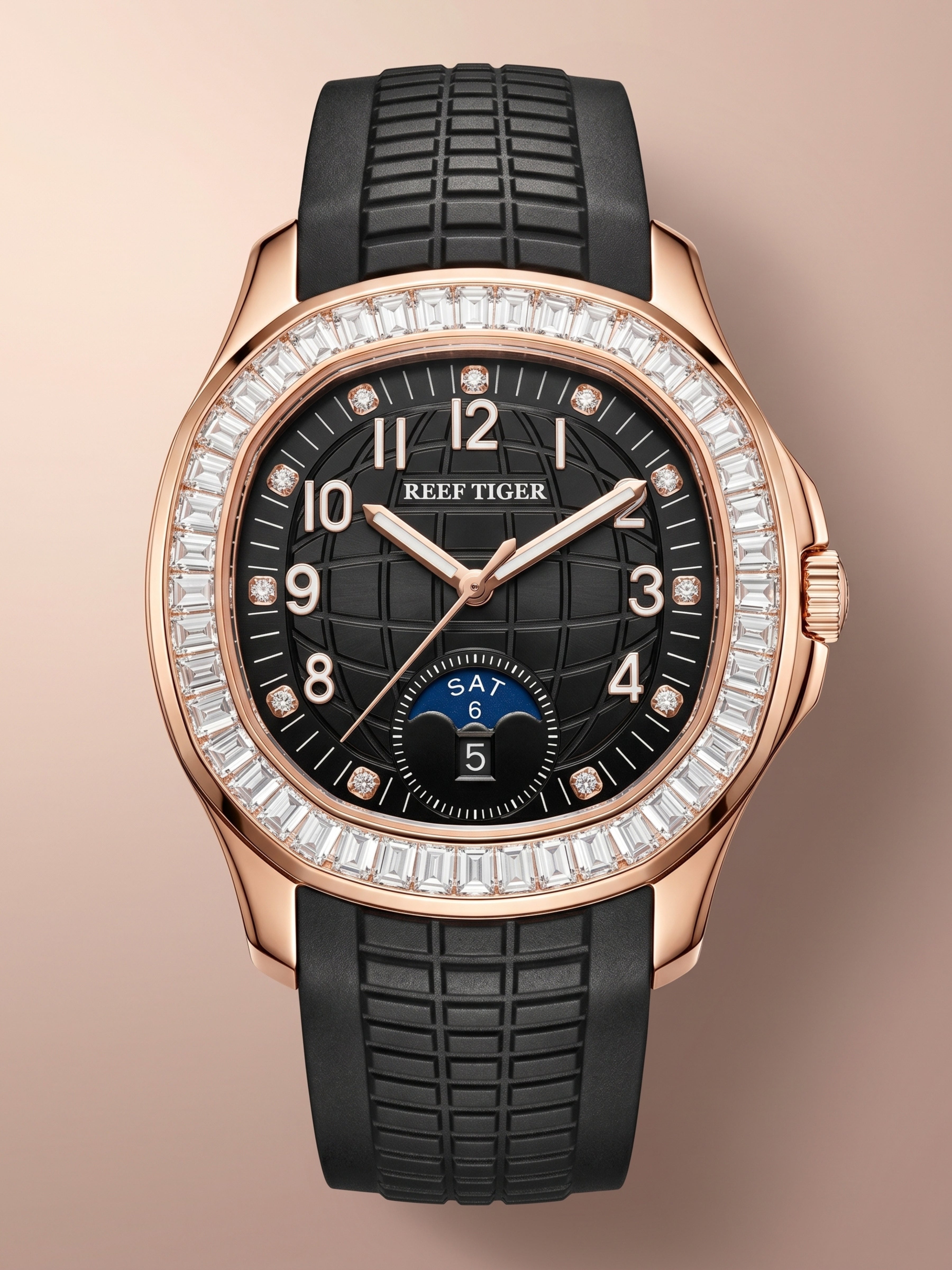 GJR Aquanautic Baguette – Rose Onyx